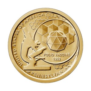 1 Dolar - Innowacje - Szczepionka przeciwko polio - 2019 rok