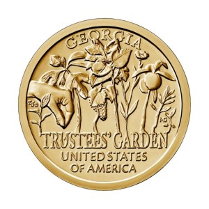 1 Dolar - Innowacje - Trustees' Garden - 2019 rok