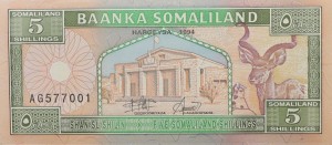 5 Szylingów - Somalia - 1994 rok