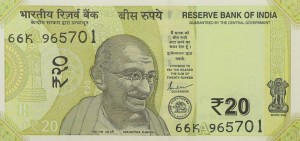 20 Rupii - Indie - 2022 rok