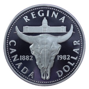 1 dolar - Regina - 1982