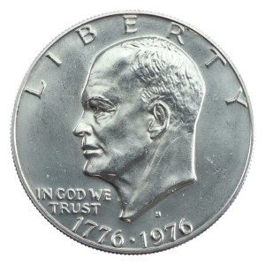 1 dolar - Srebrny dolar Eisenhowera - USA - 1976