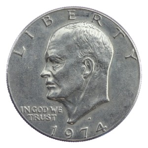 1 dolar - Eisenhower - USA - 1974 - D