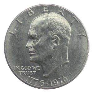1 dolar - Eisenhower - USA - 1976