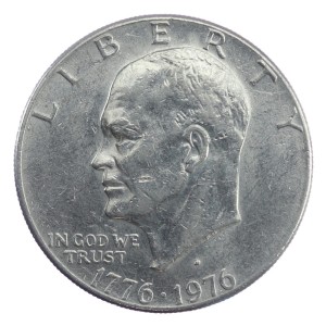 1 dolar - Eisenhower - USA - 1976 - D