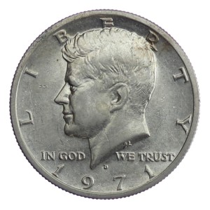 1/2 dolara - Kennedy - USA - 1971 - D