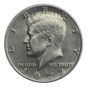 1/2 dolara - Kennedy - USA - 1972