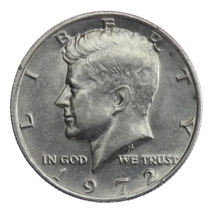 1/2 dolara - Kennedy - USA - 1972