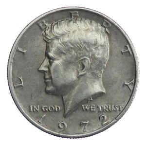 1/2 dolara - Kennedy - USA - 1972