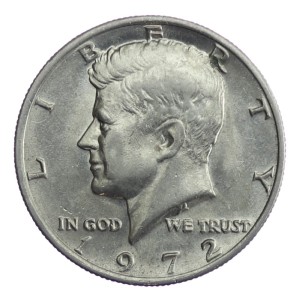 1/2 dolara - Kennedy - USA - 1972