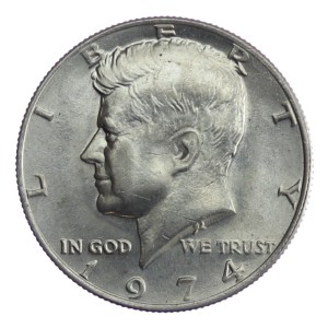 1/2 dolara - Kennedy - USA - 1974