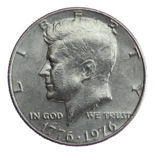 1/2 dolara - Kennedy - USA - 1976