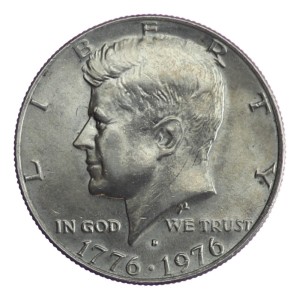 1/2 dolara - Kennedy - USA - 1976 - D