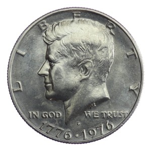 1/2 dolara - Kennedy - USA - 1976 - D