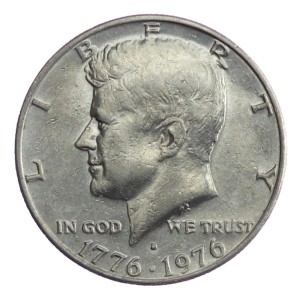 1/2 dolara - Kennedy - USA - 1976 - D