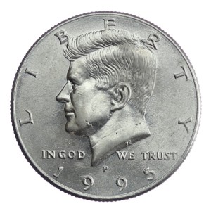 1/2 dolara - Kennedy - USA - 1995 - P