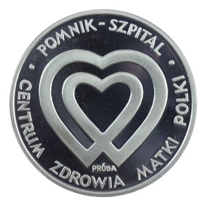 1000 złotych - Szpital Centrum Zdrowia Matki Polki - 1986 rok