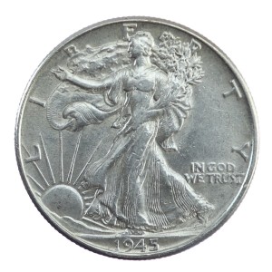 1/2 dolara - USA - 1945