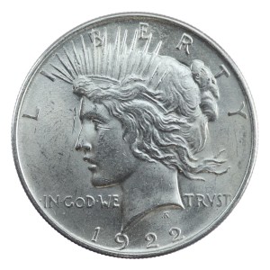 1 dolar - Dolar Pokoju - USA - 1922