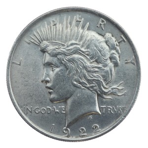 1 dolar - Dolar Pokoju - USA - 1922