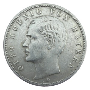 5 marek - Bawaria - 1904 - D