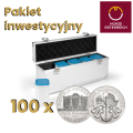 Pakiet monet Wiedeńscy Filharmonicy - 100 Uncji Srebra