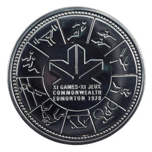 1 dolar - XI Igrzyska Wspólnoty Narodów w Edmonton - 1978