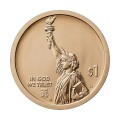 1 Dolar - Innowacje - Steve Jobs - Make Something Wonderful - 2026 rok - awers.jpg