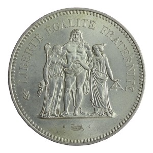 50 franków - Herkules - Francja - 1975 rok