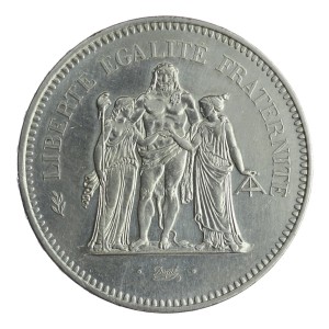 50 franków - Herkules - Francja - 1977 rok