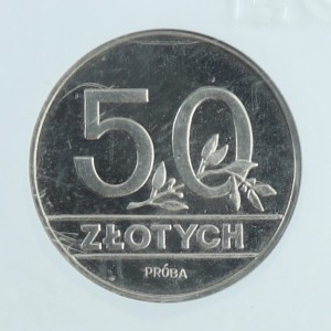 50 złotych - 1990 rok - Nikiel
