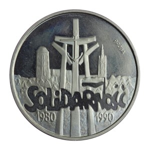200 000 złotych - Solidarność 1980-1990 - 1990 rok - Nikiel