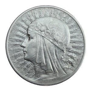 10 zł - Głowa Kobiety - 1932 b.z.