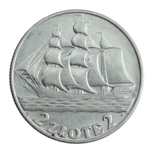 2 zł - Żaglowiec - 1936