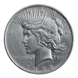 1 dolar - Dolar Pokoju - USA - 1922