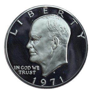 1 dolar - Srebrny dolar Eisenhowera - USA - 1971