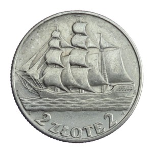 2 zł - Żaglowiec - 1936