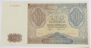 Banknot 100 zł 1941 rok