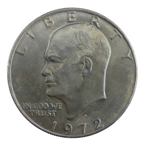 1 dolar - Eisenhower - USA - 1972 - D