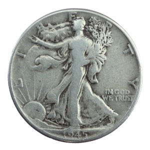 1/2 dolara - USA - 1945