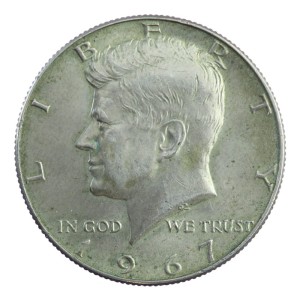 1/2 dolara - Kennedy - USA - 1967