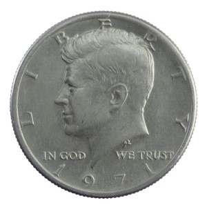 1/2 dolara - Kennedy - USA - 1971