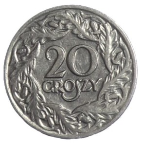 20 groszy - 1923 rok
