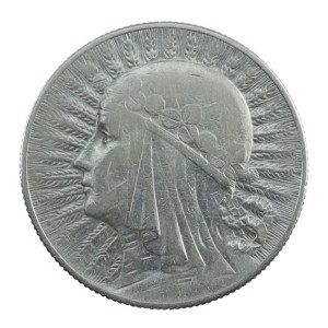 5 zł - Głowa Kobiety - 1933