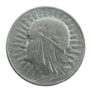 5 zł - Głowa Kobiety - 1933