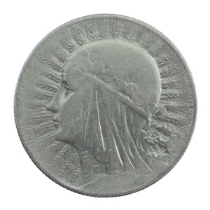 5 zł - Głowa Kobiety - 1933