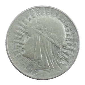 5 zł - Głowa Kobiety - 1933