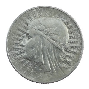 5 zł - Głowa Kobiety - 1933
