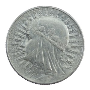 5 zł - Głowa Kobiety - 1934