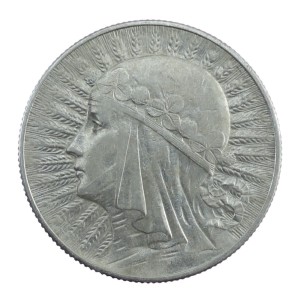 5 zł - Głowa Kobiety - 1934